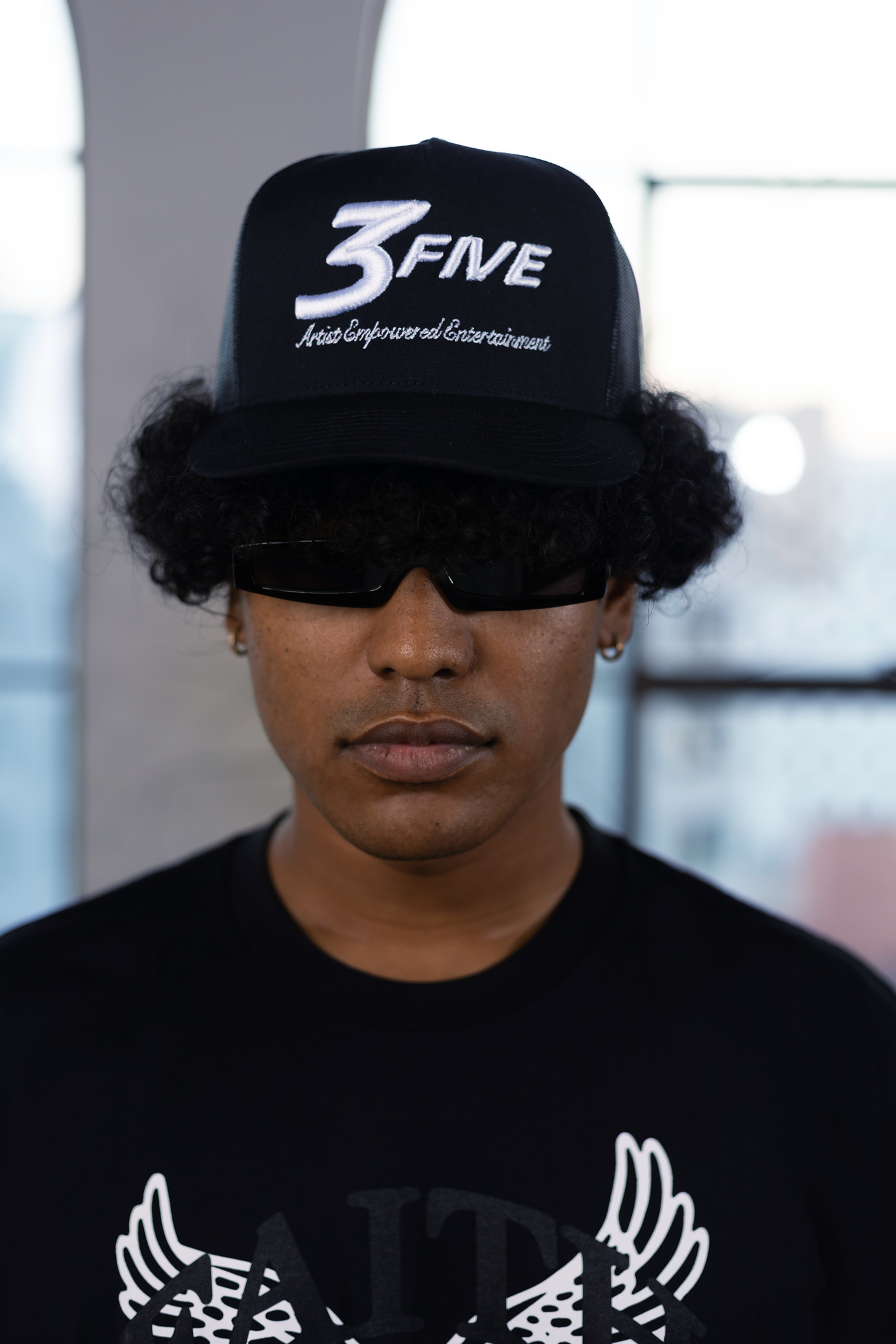 3FIVE Classic Trucker Black