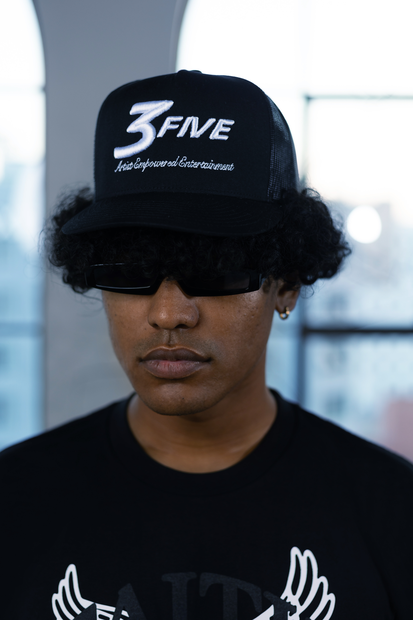 3FIVE Classic Trucker Black