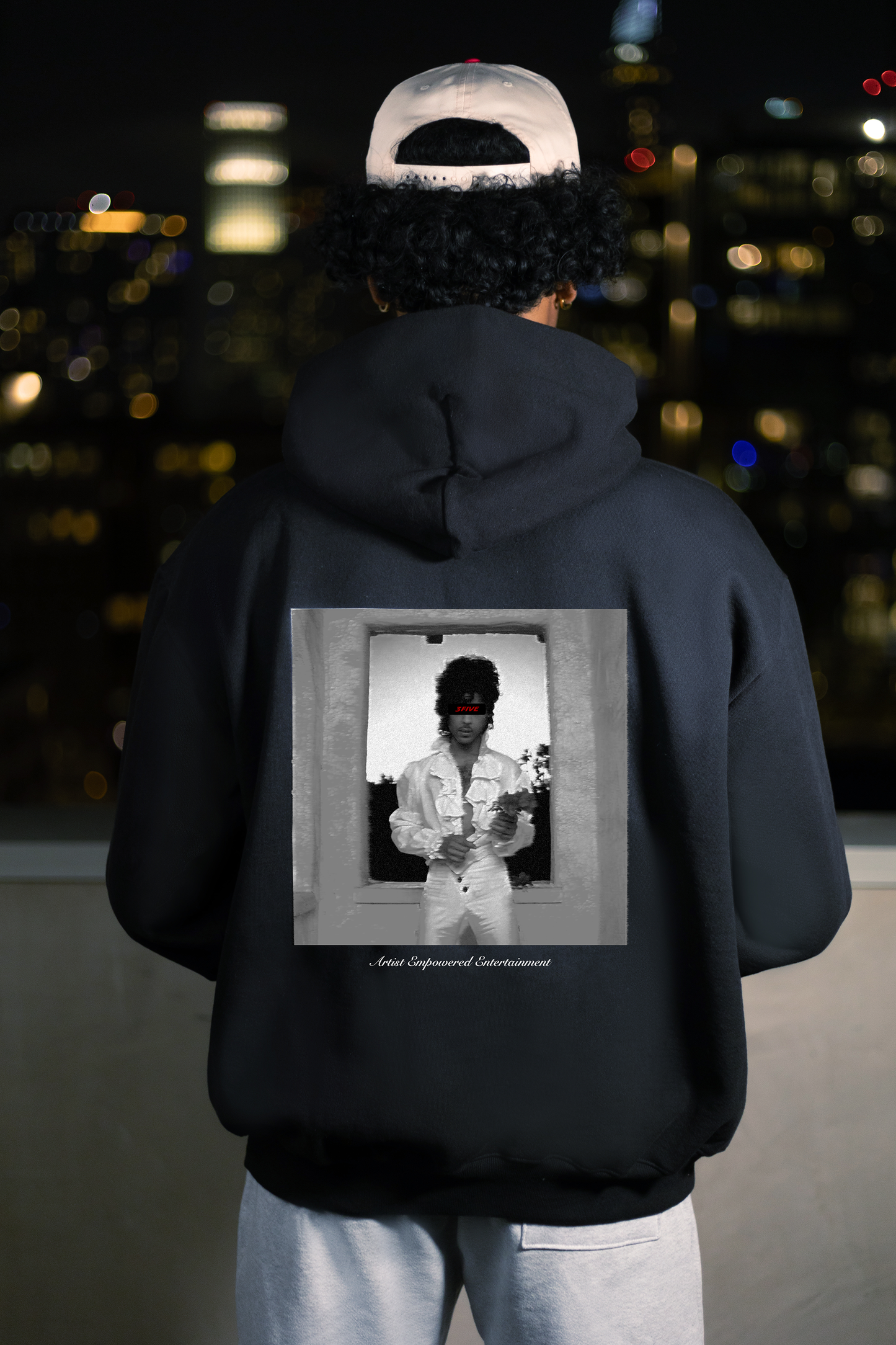 Prince Hoodie Black